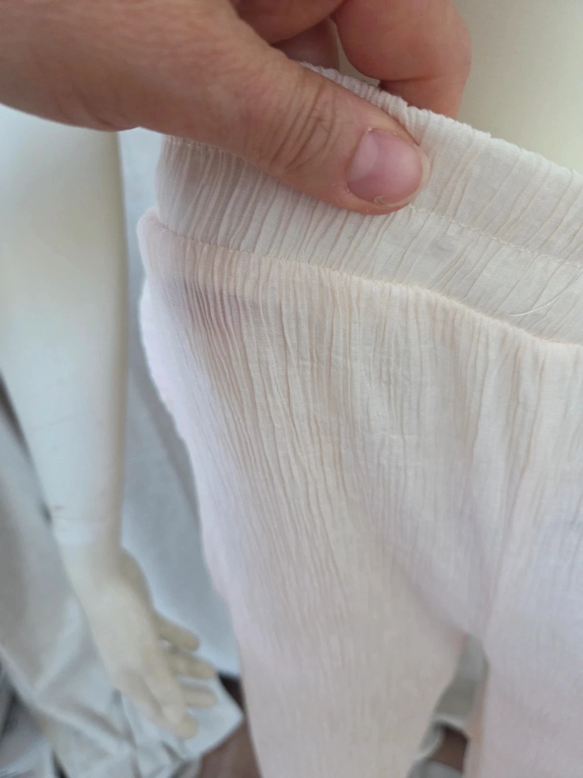 Calça fluida rosa – photo 2